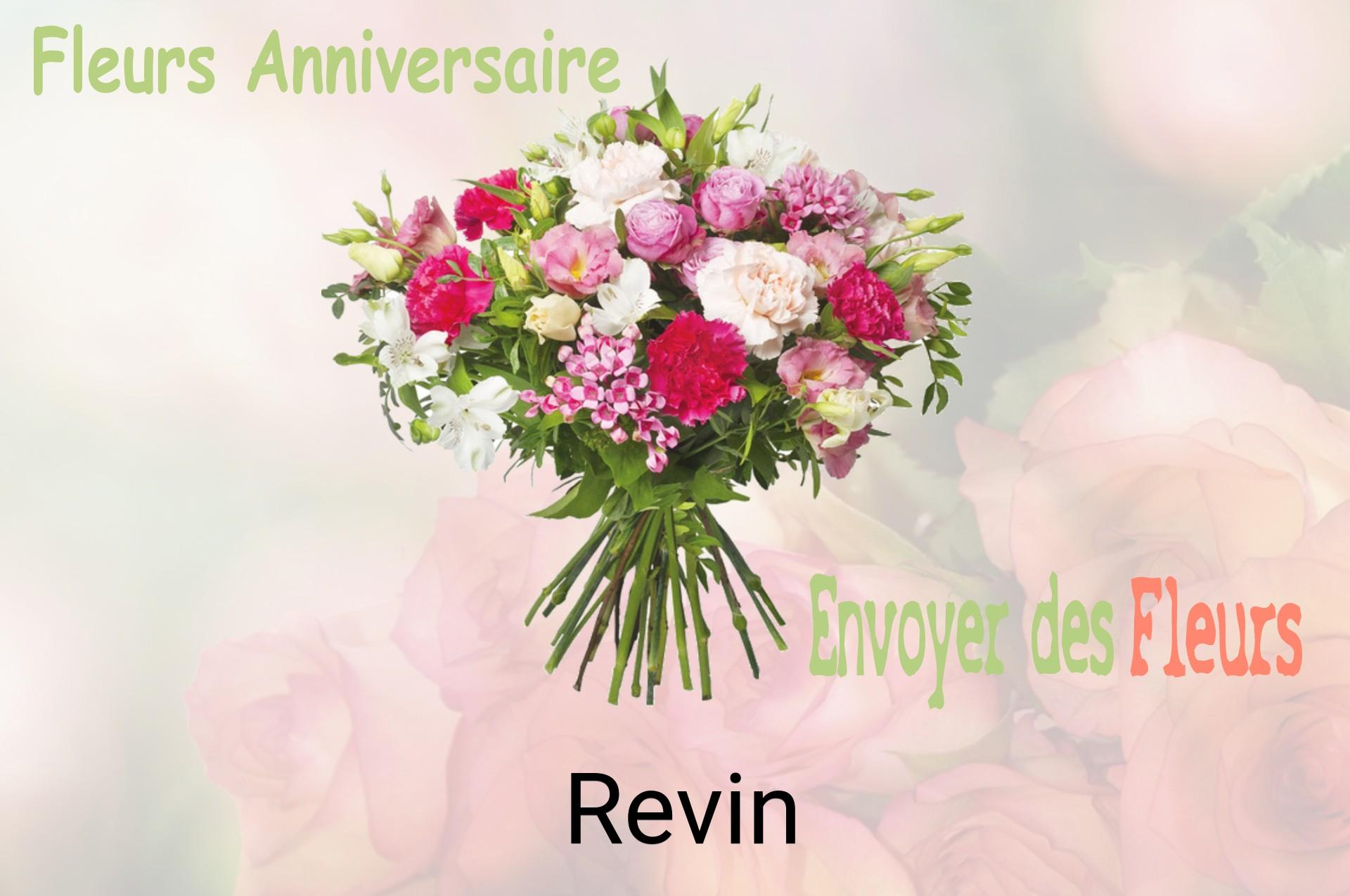 Bouquet de fleurs d’anniversaire livré à Revin